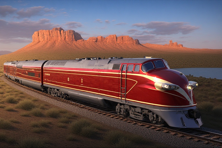 Southwest Chief AI Art 4