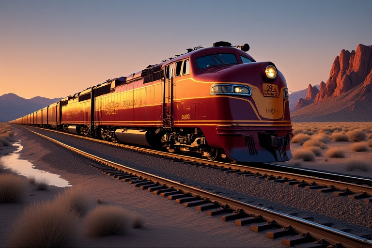 Southwest Chief AI Art 5